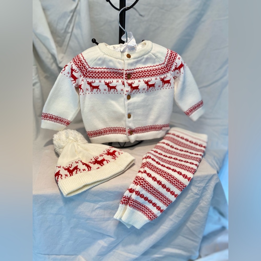Janie and Jack. PERFECT CONDITION. winter baby set 3-6 months. Boy or Girl
